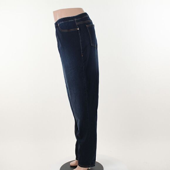 Marina Rinaldi Ibisco Denim Leggings in Ski Blue - Picture 3 of 5